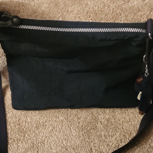 Kipling "Keiko" Black Nylon Messenger Crossbody Bag - Picture 10 of 10